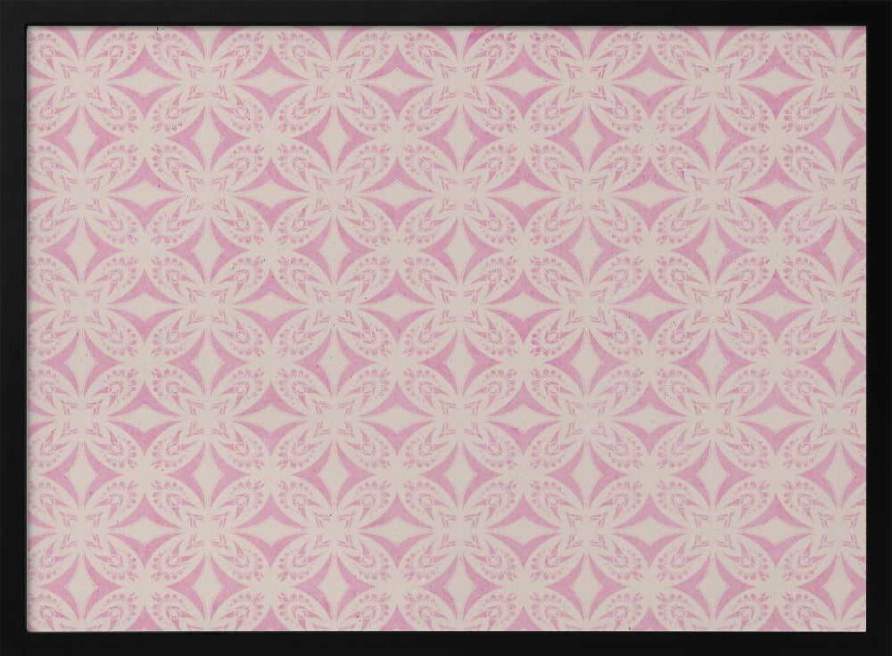 Pastel Symmetrical Pattern Poster